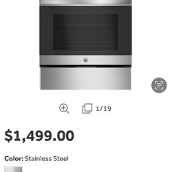 GE Profile 30″ Gas Range – Stainless Steel – Excellent Condition