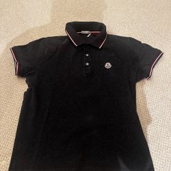 Moncler Men’s Polo Shirt Authentic Medium Size Designer