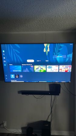 70”  tv with sound system