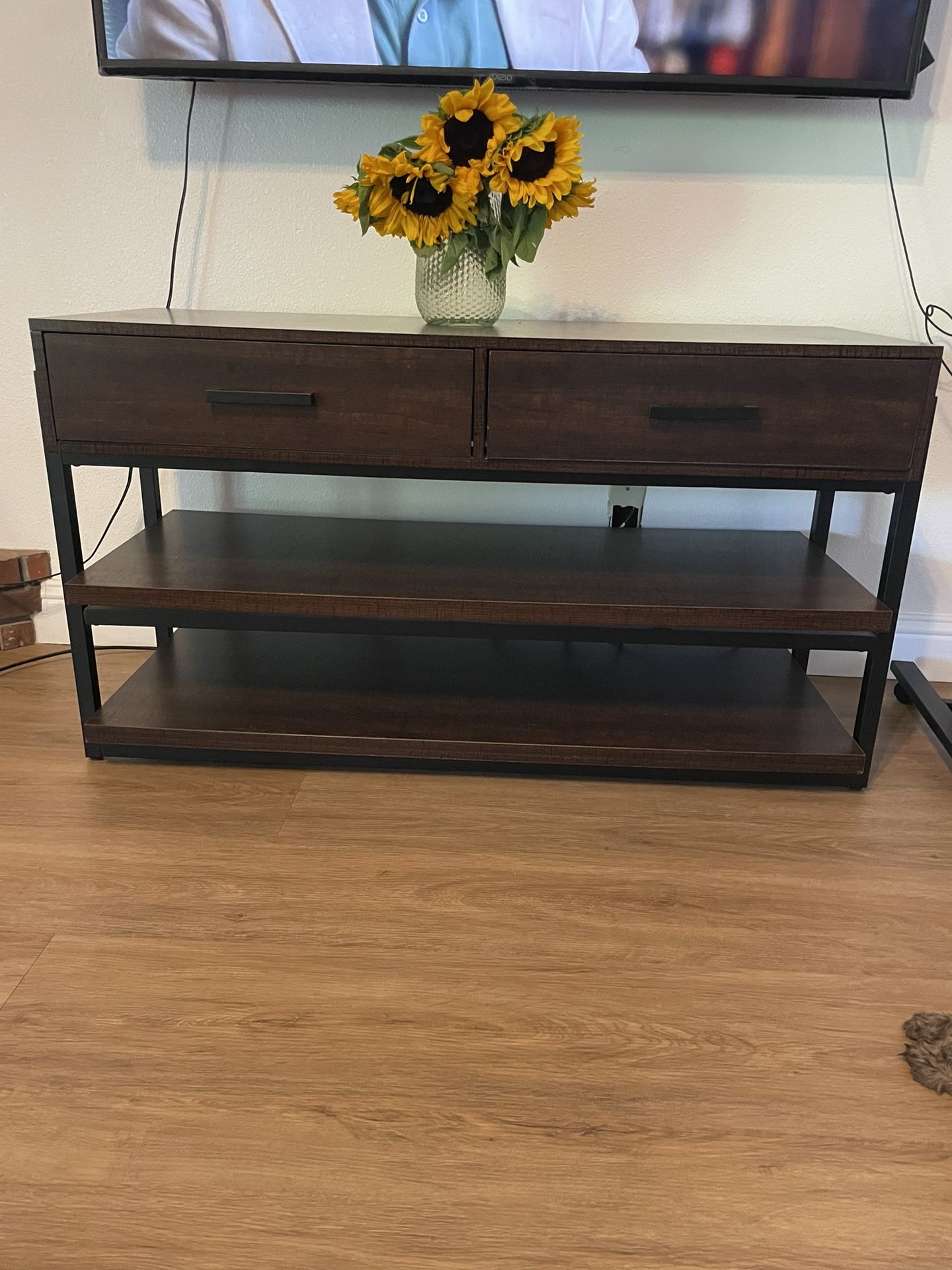 48" TV Stand Brown - Threshold™