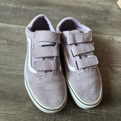 Vans Old Skool V (Velcro) – Lavender/Purple – Women’s