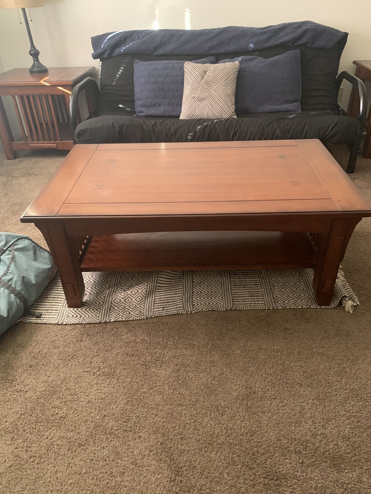 Coffee Table/ 2 End Tables