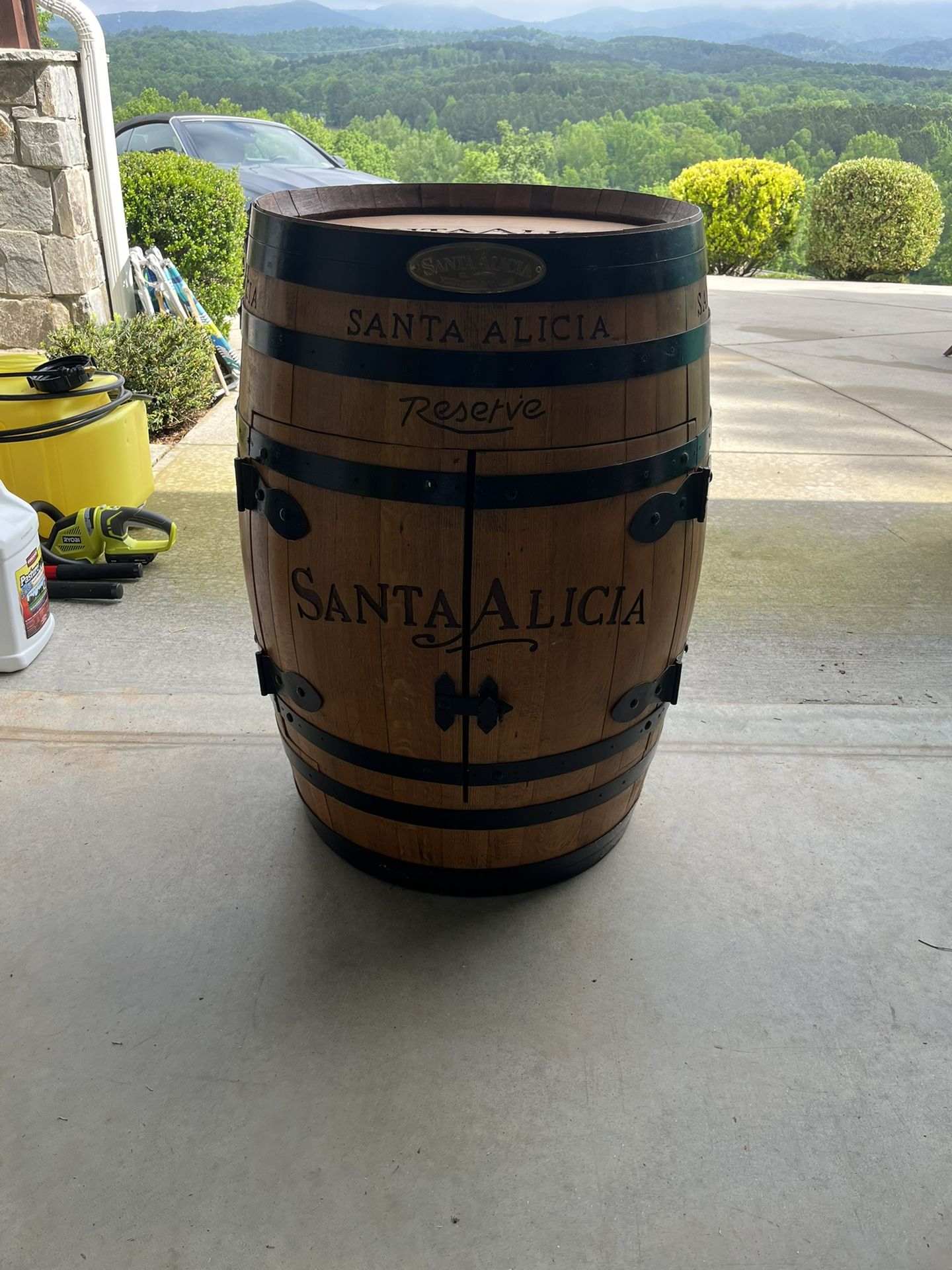 Wine Cask Wine Rack