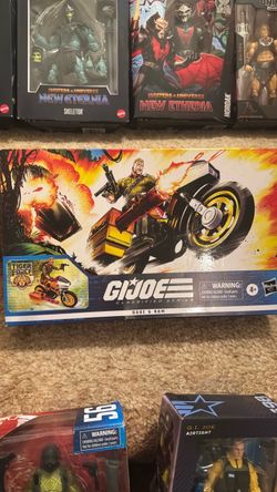 GI Joe “Action Figure “w/Motorcycle
