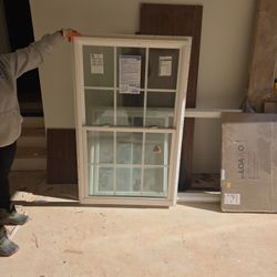 New Construction windows three of them