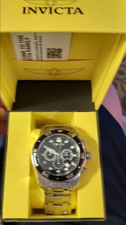 New Invicta Pro Diver Chronograph Watch