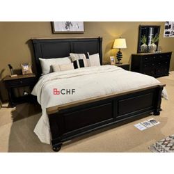 Thanksgiving Black Friday Queen / Eastern King Size Bed Frame ( Mattress Sold Separately )