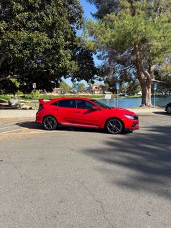 2017 Honda Civic Sport Hatchback Red