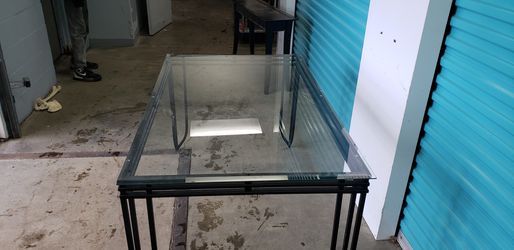 Nice glass dining Room table
