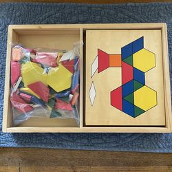 Melissa & Doug Pattern Blocks & Board Set/Educational Toys