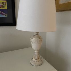 White Marble Table Lamp