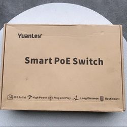 Yuanley 18 Port Gigabit Switch With 16- Port PoE