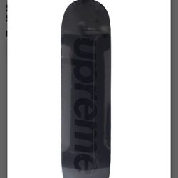 SUPREME SKATEBOARD ALL BLACK 