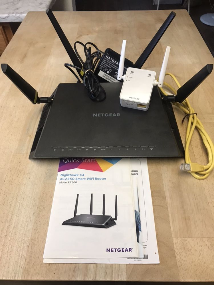 Netgear Nighthawk X4 Router + WiFi Range Extender