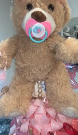 🩷🧸🐾BEAUTIFUL CUSTOM DIAPER CAKE