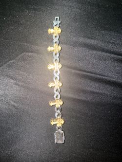Infinite Cross Link Bracelet
