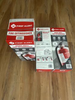3 Fire Extinguishers