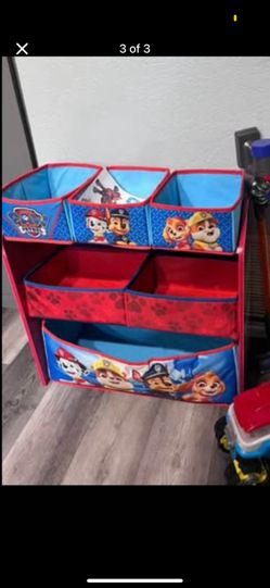 Toddler toy organizer and desk
