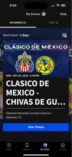 America vs chivas ticket