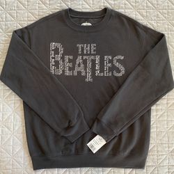The Beatles Song Graphic Sweatshirt Size Small - NWT