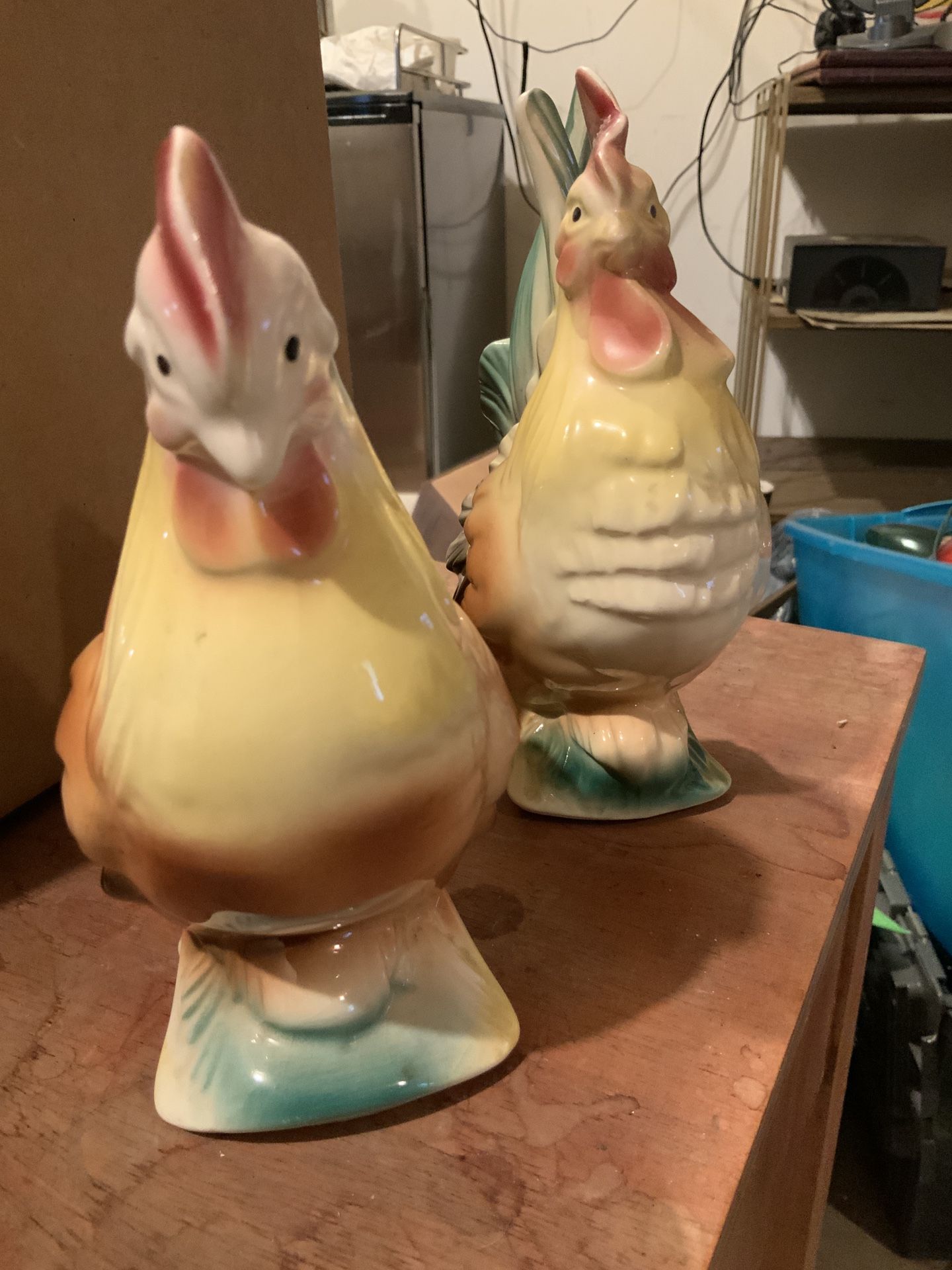 Vintage Ceramic Chicken Set