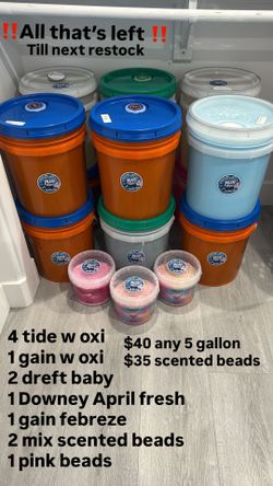 Laundry Detergent /fabric Softener
