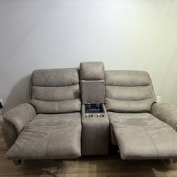 light tan/brown couches