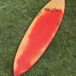 Vintage Single Fin Surfboard