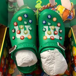 M&M'S Crocs Bae Clog Women’s Size 10