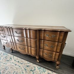 Kent Coffey Serpentine Fruit wood Dresser 