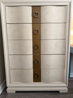 Solid wood dresser