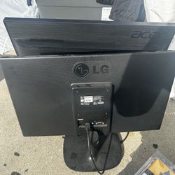 Acer/ LG Monitors 