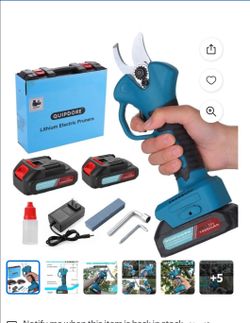 ✂️🌿 QUIPDORE LITHIUM ELECTRIC PRUNERS 🌿