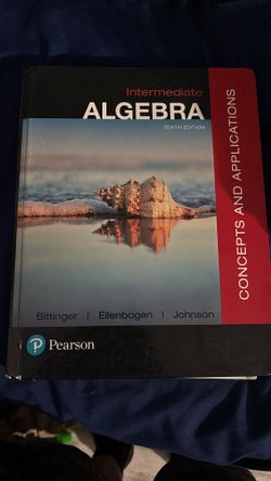 Pearson Intermediate Algebra 10th Exition
