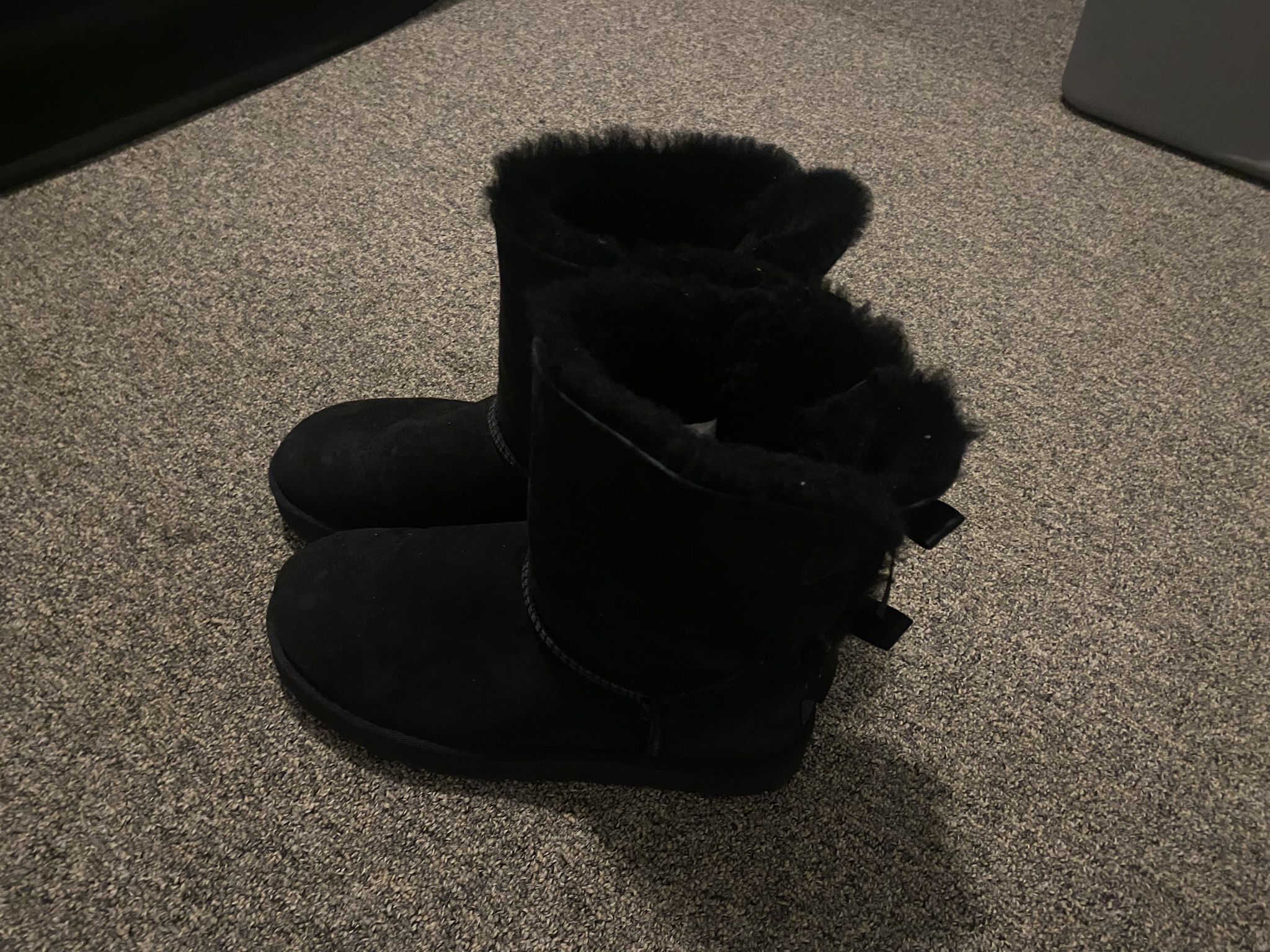 Women’s UGG Bailey Bow Boots Black