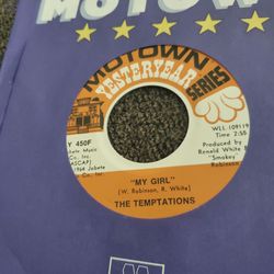 Motown 45 vinyl record  The Temptations