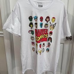 Adult Marvel Retro T Shirt Size Large just $5 