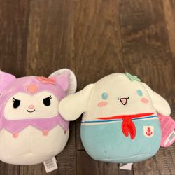 2 squishmallow 8”
