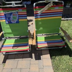 New RIO Beach Chair With Canopy 
