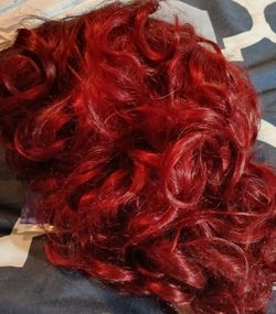 burgundy Wig