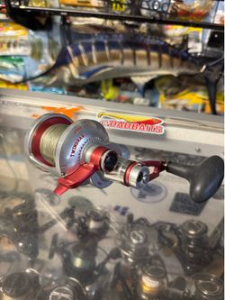 (Murrieta) Accurate Valiant 500 two speed readybtongo with clean 65 lb braid.