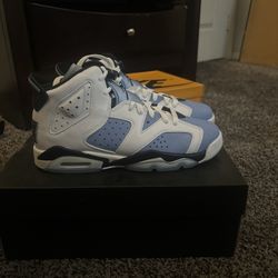 Jordan 6 Retro UNC WHITE (GS) 6Y