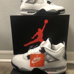 Nike Air Jordan 4 Retro “White Cement”
