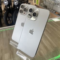 Apple iPhone 16 Pro Max In Natural Titanium! Fully Unlocked To Work With Any Carrier! Own It Today With Easy Financing Options! No Credit Needed! 