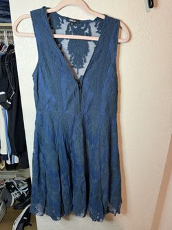 Wish List Teal Dress Medium Size