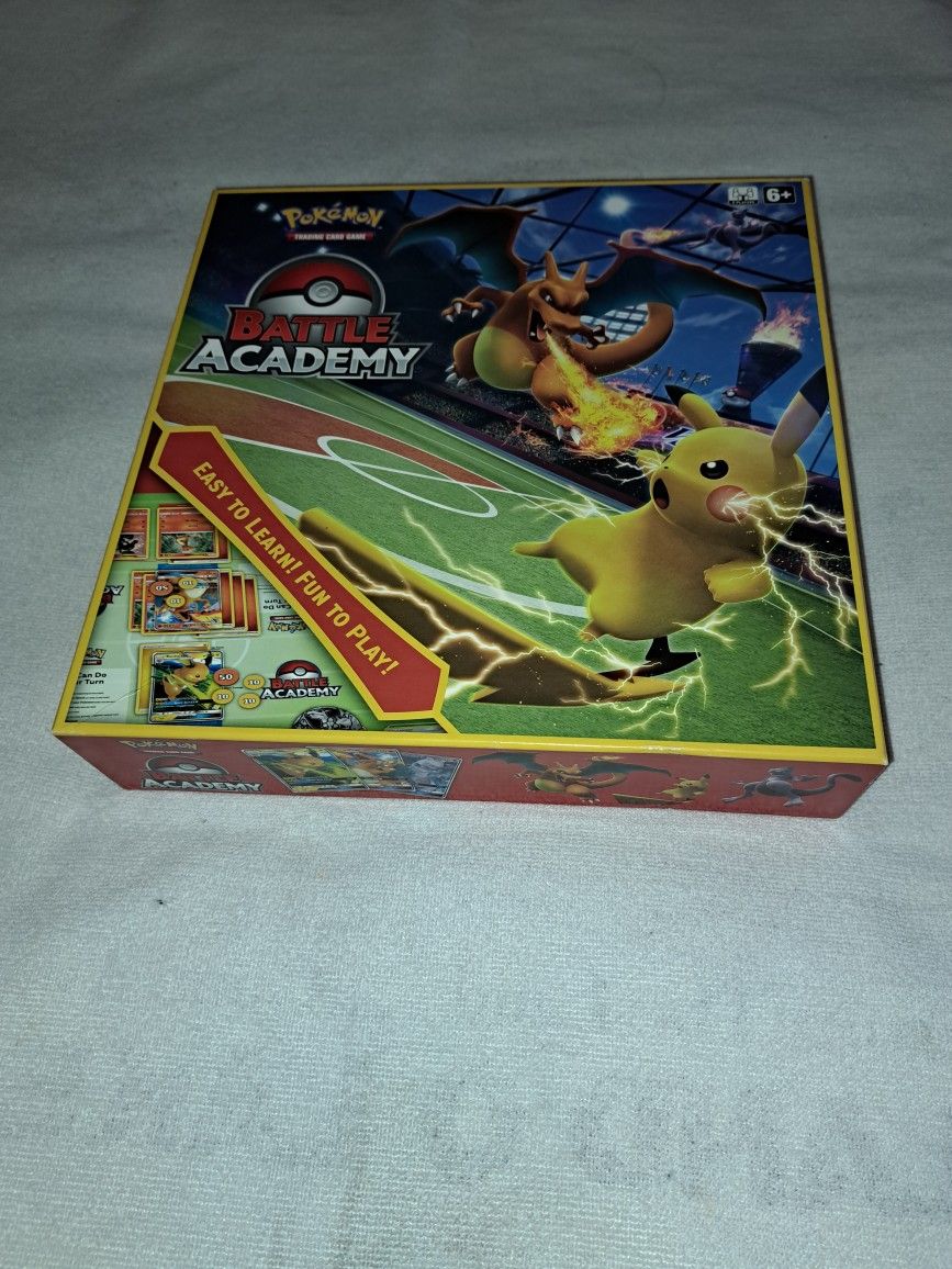 Pokémon Battle Academy Trading Card Game (Is Missing A Few Cards In The Original Decks But Comes With 2 Extra Decks And Coin)