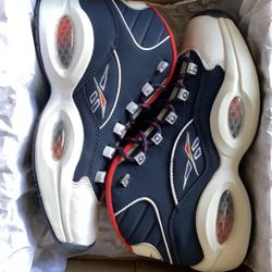 Reebok Question Mid Shoes Team USA Olympic Iverson H01281 Size 9 Mens