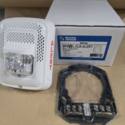 System Sensor SPSWL-CLR-ALERT wall speaker strobe