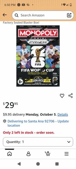 Panini Prizm FIFA World Cup 2026 Blaster Box