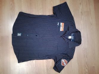 Harley-Davidson Women’s Staff Shirt Genuine Work Wear Size M Black Riverside. 